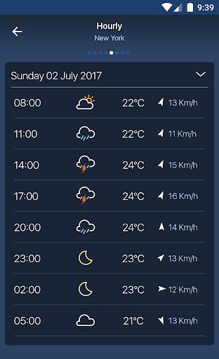 Freemeteo screenshot 4