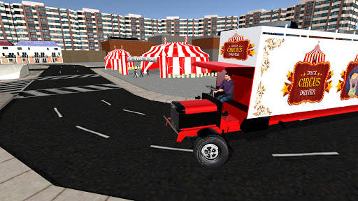 Camionista del circo: simulatore di pick & drop in screenshot 2