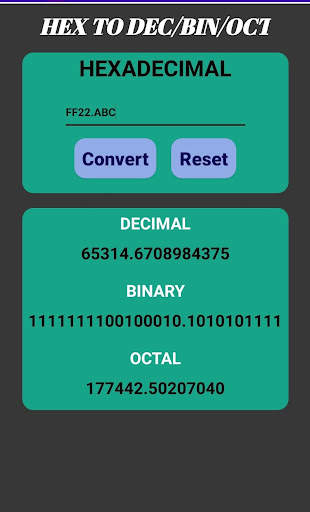 Base Converter: Base 2-Base 36 screenshot 4