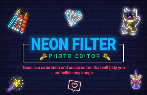Neon Light Photo Effects - Photo Light Effects 7 تصوير الشاشة