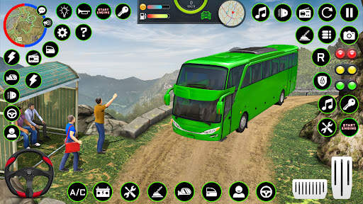 Offroad Bus Simulator 3D Games screenshot 4