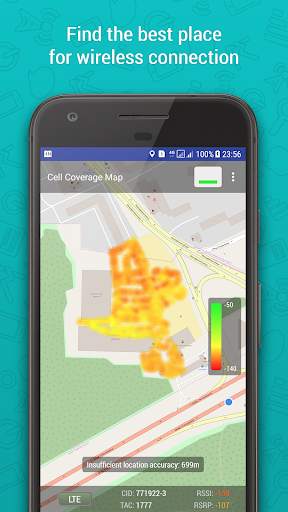 Cell Coverage Map: mobile network signal testing screenshot 2