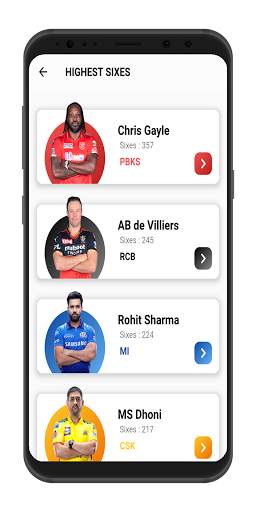 IPL Live 2021 - Cricket Live - Live IPL Statistics screenshot 6
