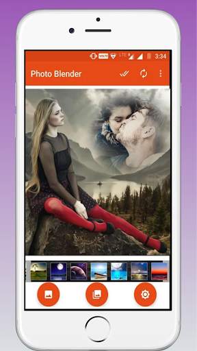 Blend Me Photo Editor, Photo Blender & Mirror Pic screenshot 5