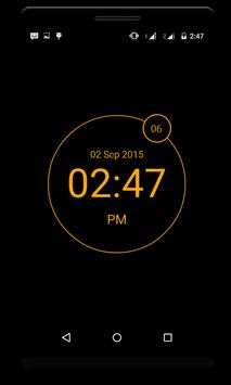 LED Digital Clock - minimal screenshot 2
