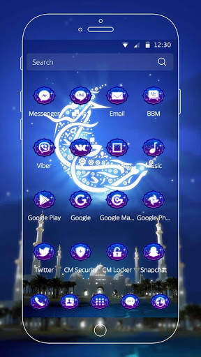 Moonlight Launcher theme screenshot 3