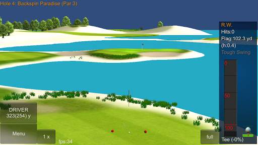 IRON 7 ONE Golf Game Lite screenshot 4