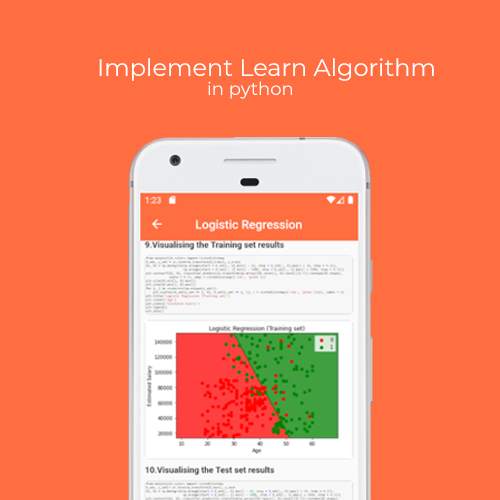 Machine Learning Algorithm with Python (Starter) скриншот 3