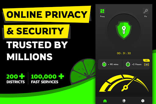 Lime VPN screenshot 2