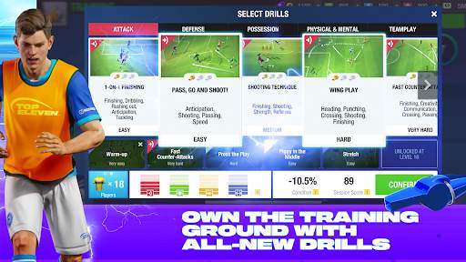 Top Eleven Be a Soccer Manager screenshot 4