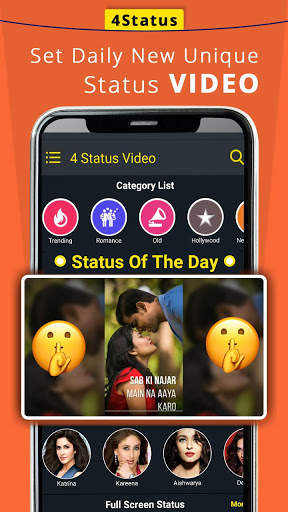 4Status – Best Hindi Status Video App screenshot 3