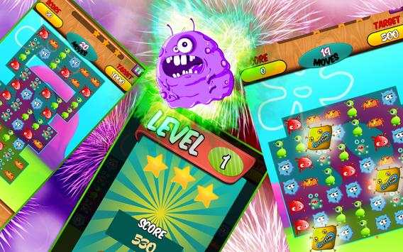 Sweet Germ Crush: Match 3 Game screenshot 4