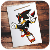 How to Draw Sonic icon