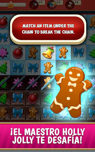 Christmas Crush Juego De Dulces Navideño screenshot 4