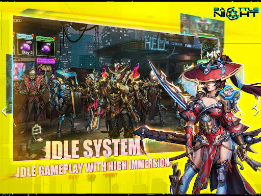 Battle Night: Cyberpunk RPG screenshot 11