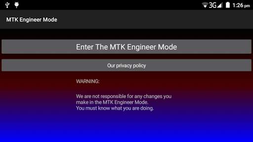 MTK Engineer Mode screenshot 2
