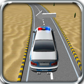 Desert Police Parking 3D icon