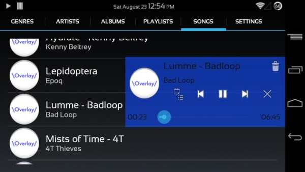 Overlay Music Player screenshot 3