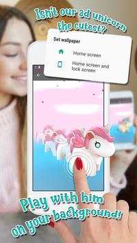 Unicorn Live Wallpaper Free screenshot 2
