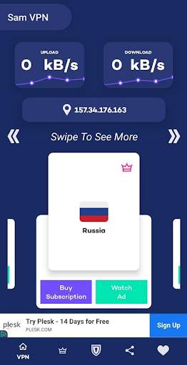 SAM VPN - Secure VPN and Fast Servers VPN screenshot 2