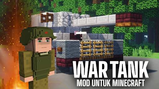 War Tank mod untuk Minecraft screenshot 1
