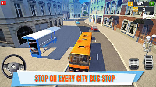 kota pelatih bis simulator: bis menyetir permainan screenshot 5