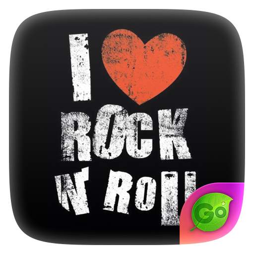 Rock N Roll GO Keyboard Theme 4.5