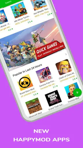 HappyMod 😈 : new Happy App & Happy Mod Guide 🔥🔥 screenshot 1