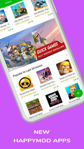 HappyMod 😈 : new Happy App & Happy Mod Guide 🔥🔥 screenshot 1