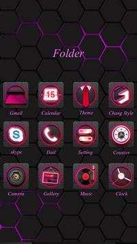 Purple Man GO Launcher Theme screenshot 3