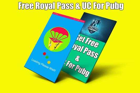 Get Free Royal Pass & UC For Pubg screenshot 2