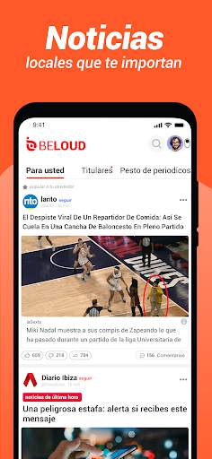 Beloud: Noticias & Opiniones screenshot 2