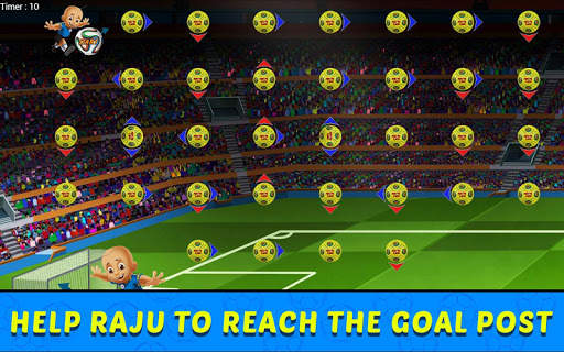 Mighty Raju Football Puzzle screenshot 2