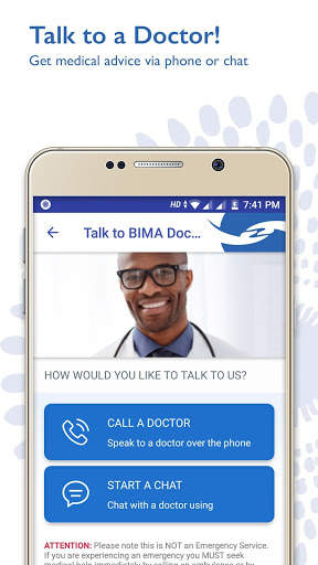 BIMA Doctor - Health & Doctor Consultations screenshot 2