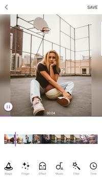 Magic Video Editor & Video Maker with Music Editor screenshot 1