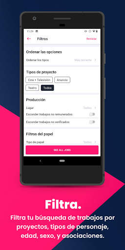 Actor App - Trabaja como un Pro screenshot 4