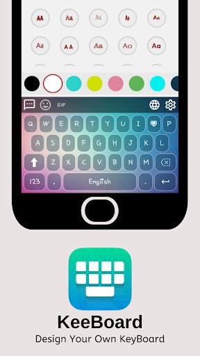 KeeBoard - Design Your Own KeyBoard screenshot 1