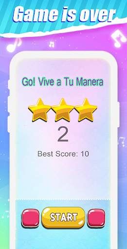Go! Vive A Tu Manera Piano Tiles screenshot 4