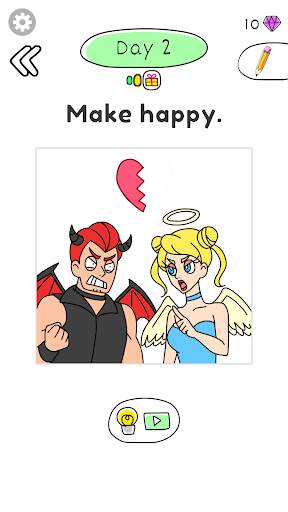 Draw Happy Angel :drawing apps screenshot 2