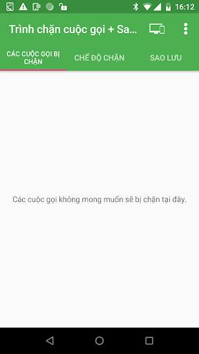 Chặn cuộc gọi và sao lưu cuộc gọi screenshot 1