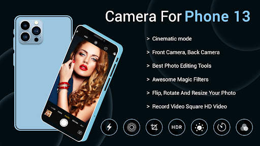 Camera for iphone 14 Pro OS 16 screenshot 1