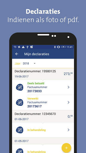 Menzis app 4 تصوير الشاشة