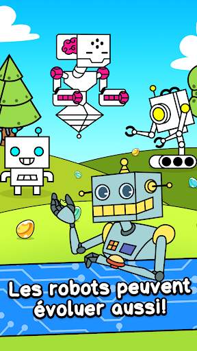 Robot Evolution – Jeu Clicker screenshot 1
