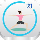 21 Days Back Fitness Challenge icon