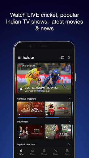 Hotstar - Indian Movies, TV Sh screenshot 1