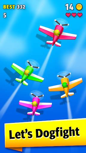 Stunt Plane Chase – Sky Bird Plane Game screenshot 1