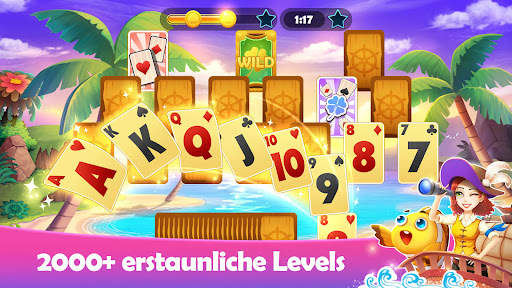 Solitaire Tripeaks - Karte screenshot 1