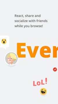Evry Browser - Social, Fast, Private & Adblock screenshot 3