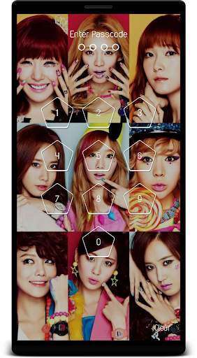 Girls' Generation Lock Screen 2 تصوير الشاشة