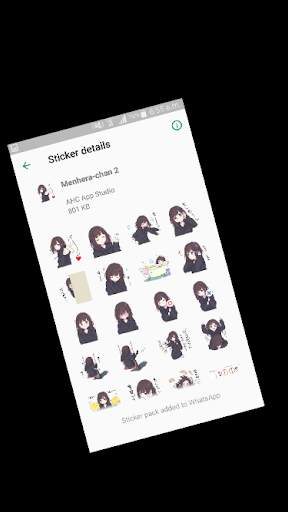 New Anime Sticker for WhatsApp 2021(WAStickersApp) screenshot 2